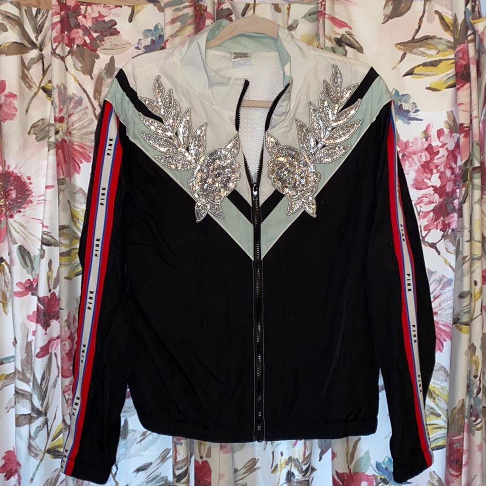 EUC PINK Windbreaker